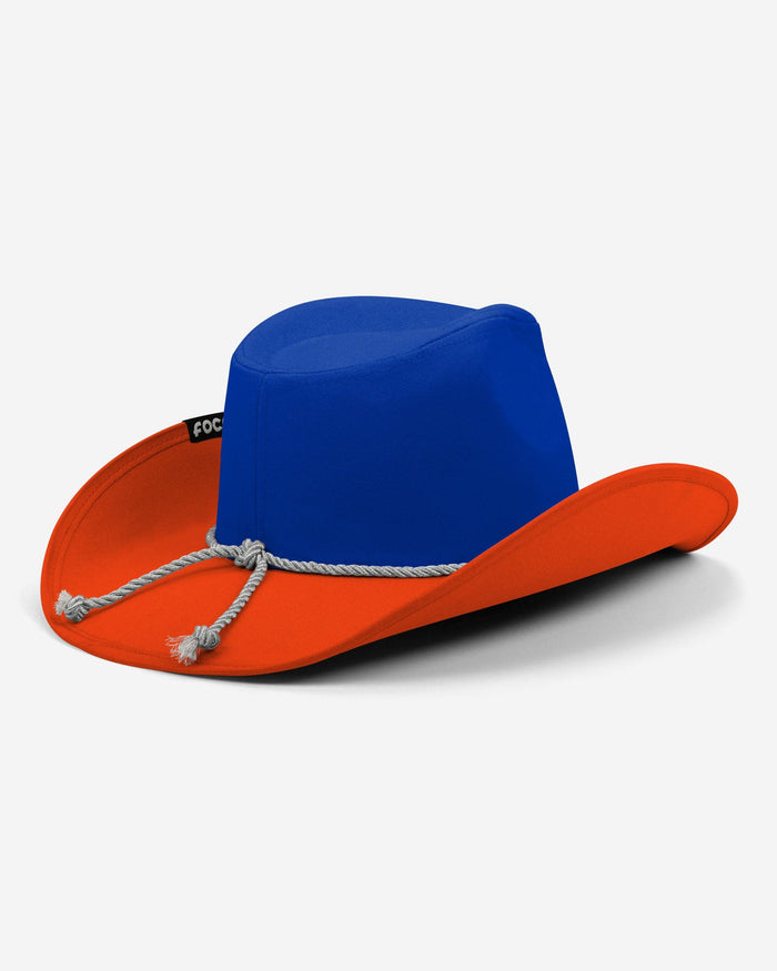 Boise State Broncos Two Tone Cowboy Hat FOCO - FOCO.com