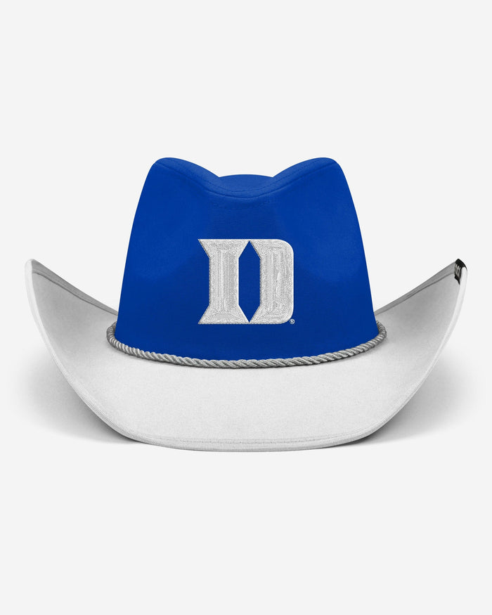 Duke Blue Devils Two Tone Cowboy Hat FOCO - FOCO.com