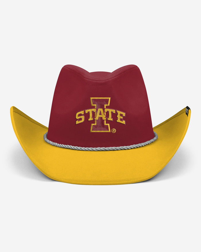 Iowa State Cyclones Two Tone Cowboy Hat FOCO - FOCO.com