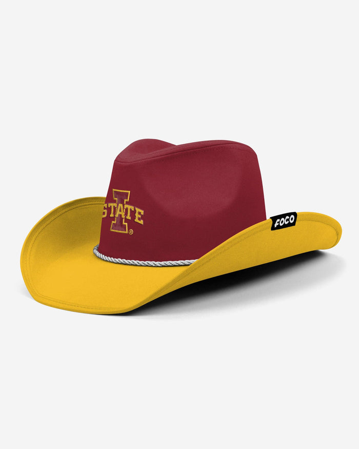 Iowa State Cyclones Two Tone Cowboy Hat FOCO - FOCO.com