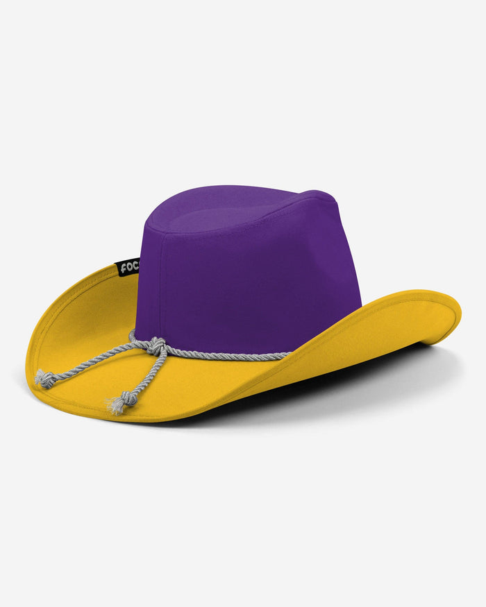 LSU Tigers Two Tone Cowboy Hat FOCO - FOCO.com