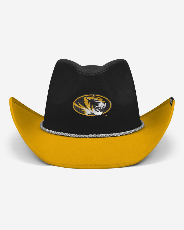 Missouri Tigers Two Tone Cowboy Hat FOCO - FOCO.com
