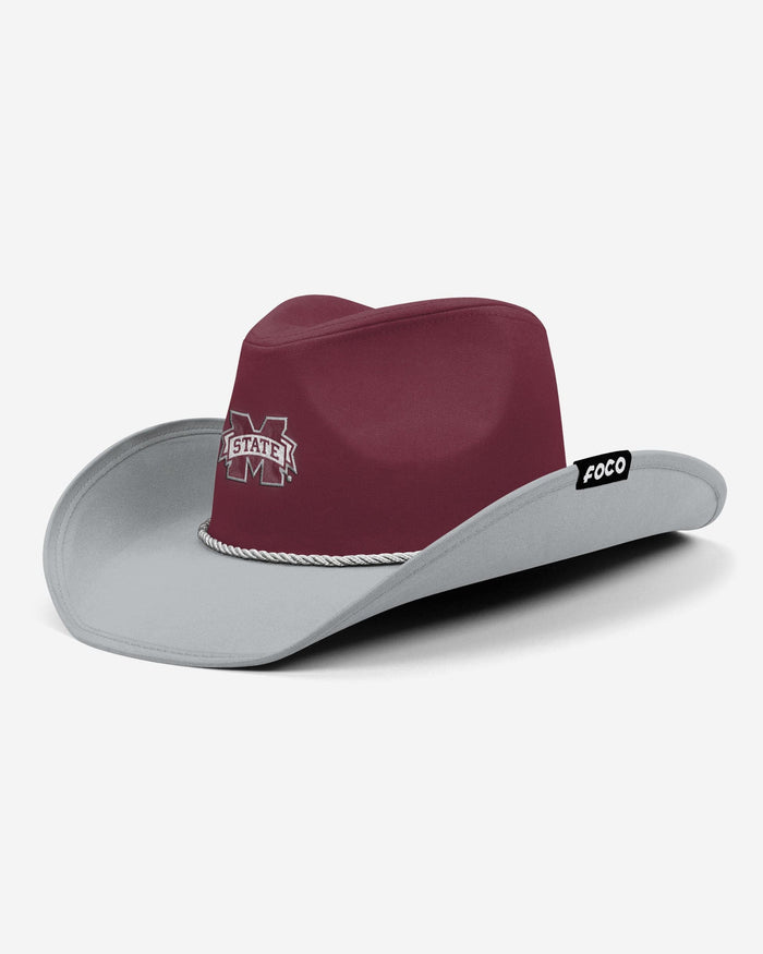 Mississippi State Bulldogs Two Tone Cowboy Hat FOCO - FOCO.com