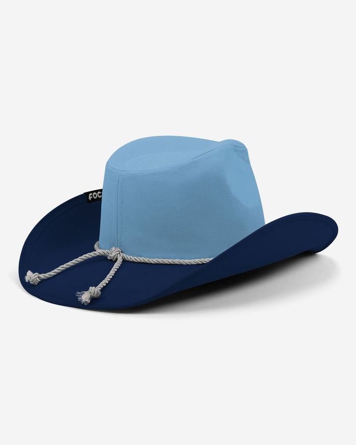 North Carolina Tar Heels Two Tone Cowboy Hat FOCO - FOCO.com
