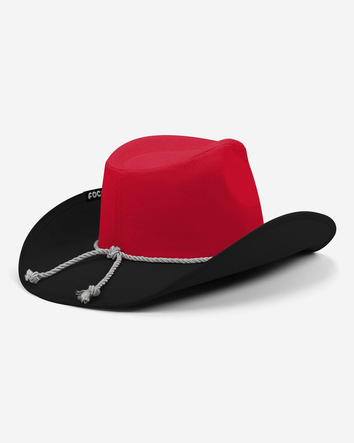 Nebraska Cornhuskers Two Tone Cowboy Hat FOCO - FOCO.com