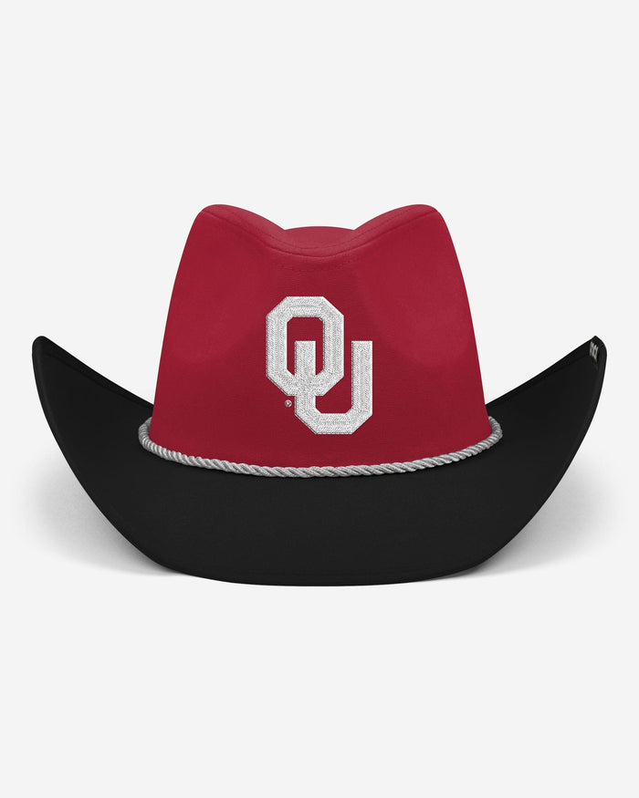 Oklahoma Sooners Two Tone Cowboy Hat FOCO - FOCO.com