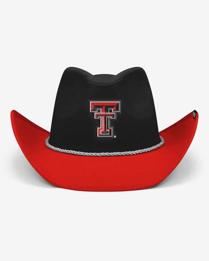 Texas Tech Red Raiders Two Tone Cowboy Hat FOCO - FOCO.com