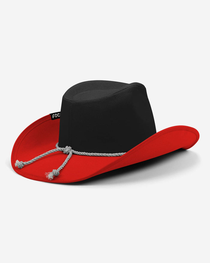 Texas Tech Red Raiders Two Tone Cowboy Hat FOCO - FOCO.com