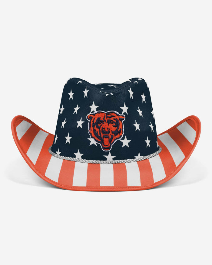 Chicago Bears Americana Cowboy Hat FOCO - FOCO.com
