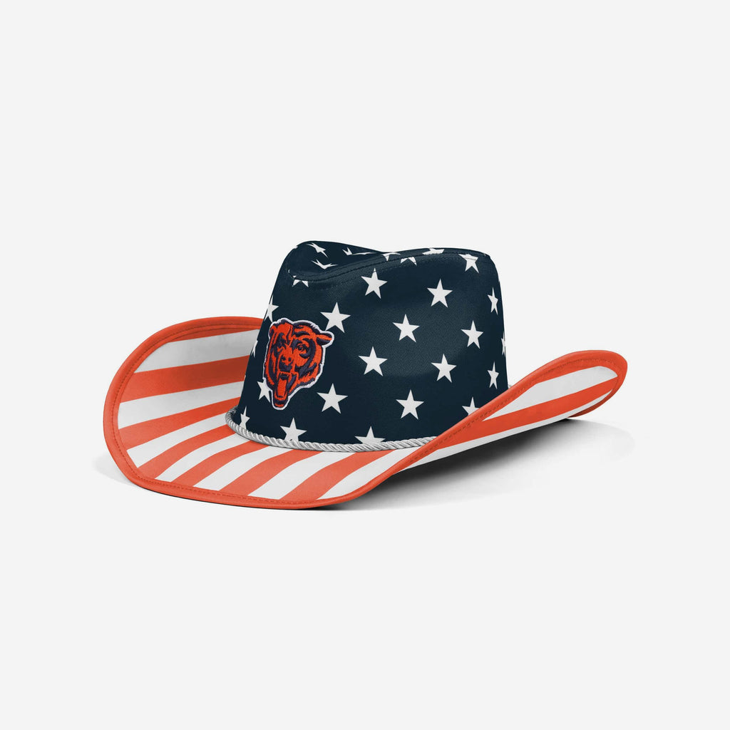 Chicago Bears Americana Cowboy Hat FOCO - FOCO.com