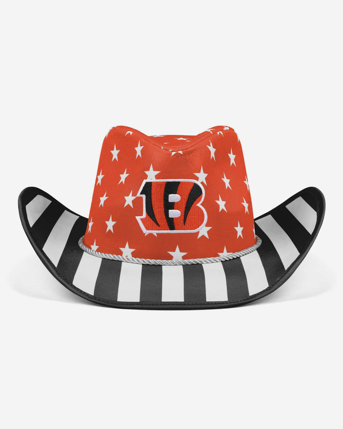 Cincinnati Bengals Americana Cowboy Hat FOCO - FOCO.com