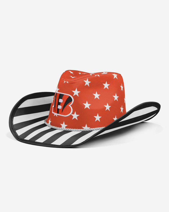 Cincinnati Bengals Americana Cowboy Hat FOCO - FOCO.com
