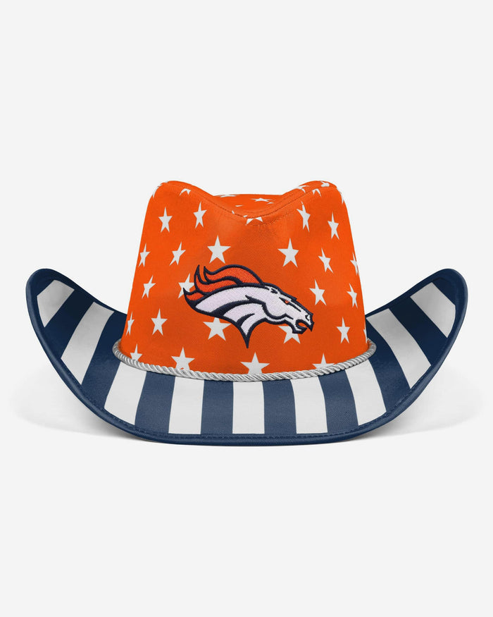Denver Broncos Americana Cowboy Hat FOCO - FOCO.com
