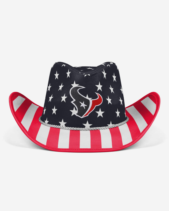 Houston Texans Americana Cowboy Hat FOCO - FOCO.com