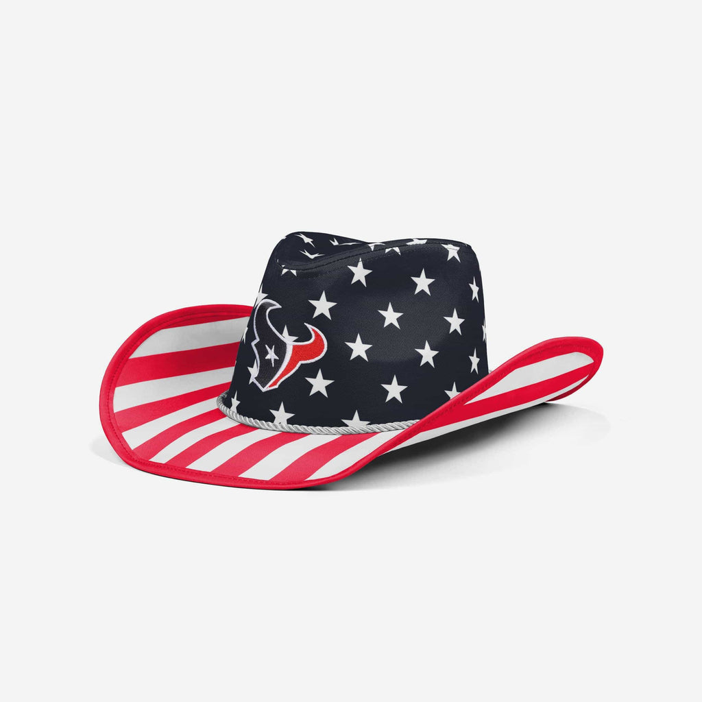 Houston Texans Americana Cowboy Hat FOCO - FOCO.com