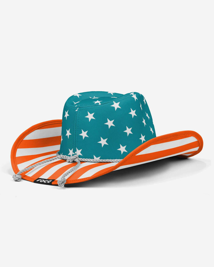 Miami Dolphins Americana Cowboy Hat FOCO - FOCO.com