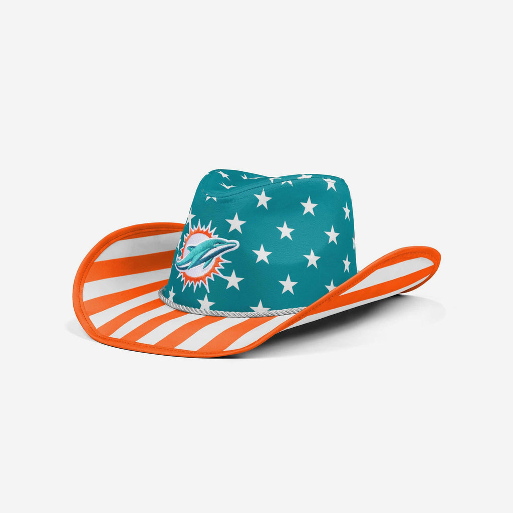 Miami Dolphins Americana Cowboy Hat FOCO - FOCO.com