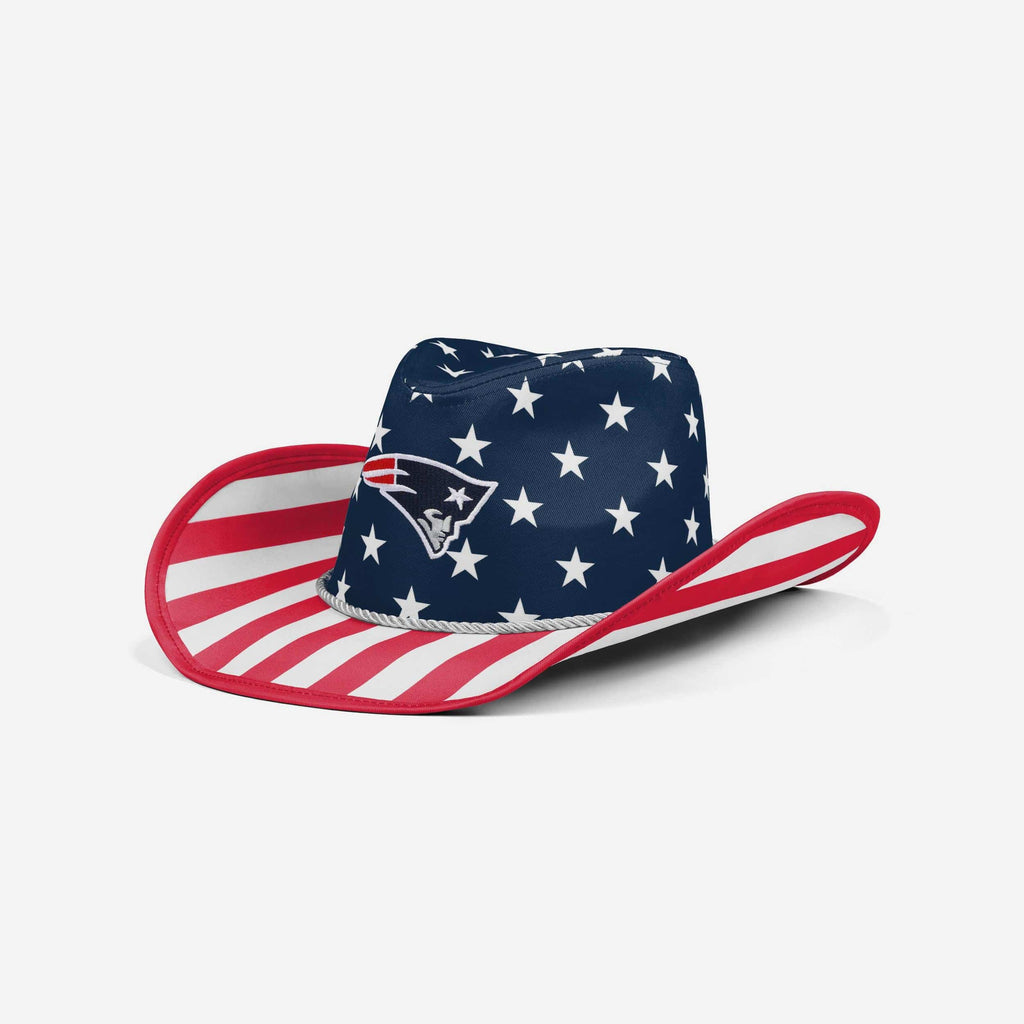 New England Patriots Americana Cowboy Hat FOCO - FOCO.com