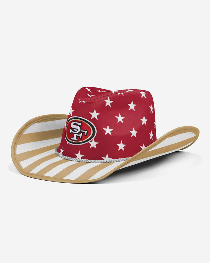 San Francisco 49ers Americana Cowboy Hat FOCO - FOCO.com