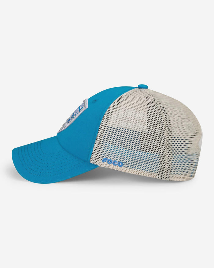 Detroit Lions Americana Patch Casual Trucker Cap FOCO - FOCO.com
