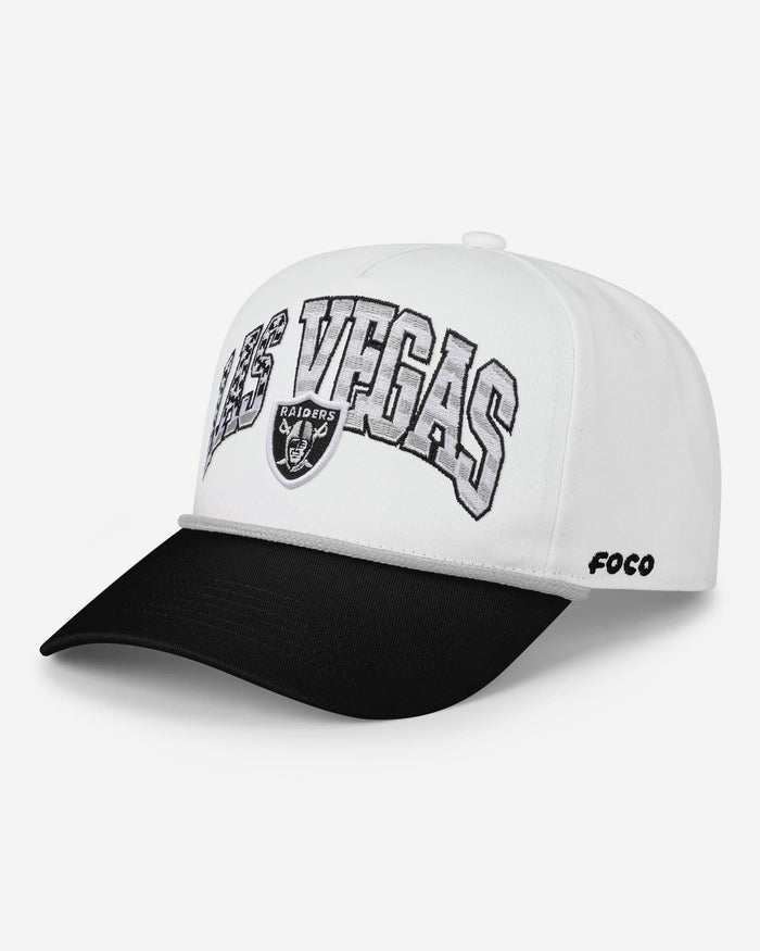 Las Vegas Raiders Americana Wordmark Marquee RF Cap FOCO - FOCO.com