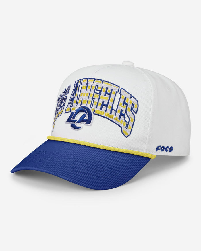 Los Angeles Rams Americana Wordmark Marquee RF Cap FOCO - FOCO.com