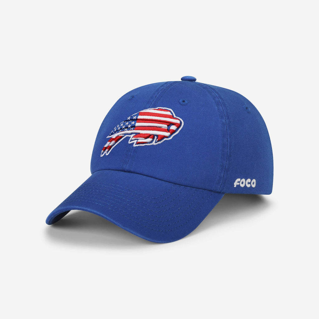 Buffalo Bills Americana Primary Logo Casual Cap FOCO - FOCO.com