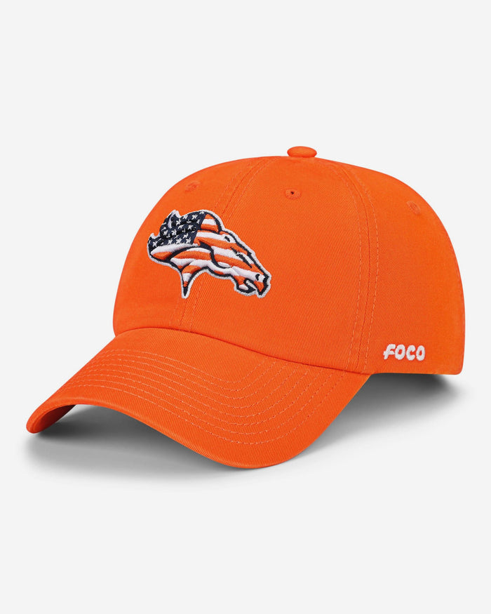 Denver Broncos Americana Primary Logo Casual Cap FOCO - FOCO.com
