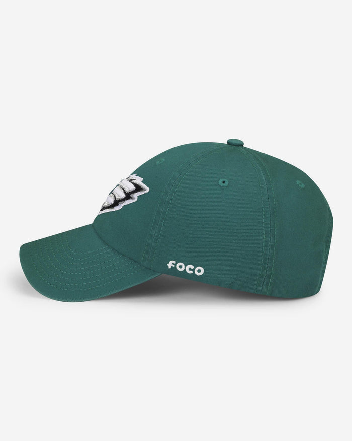Philadelphia Eagles Americana Primary Logo Casual Cap FOCO - FOCO.com