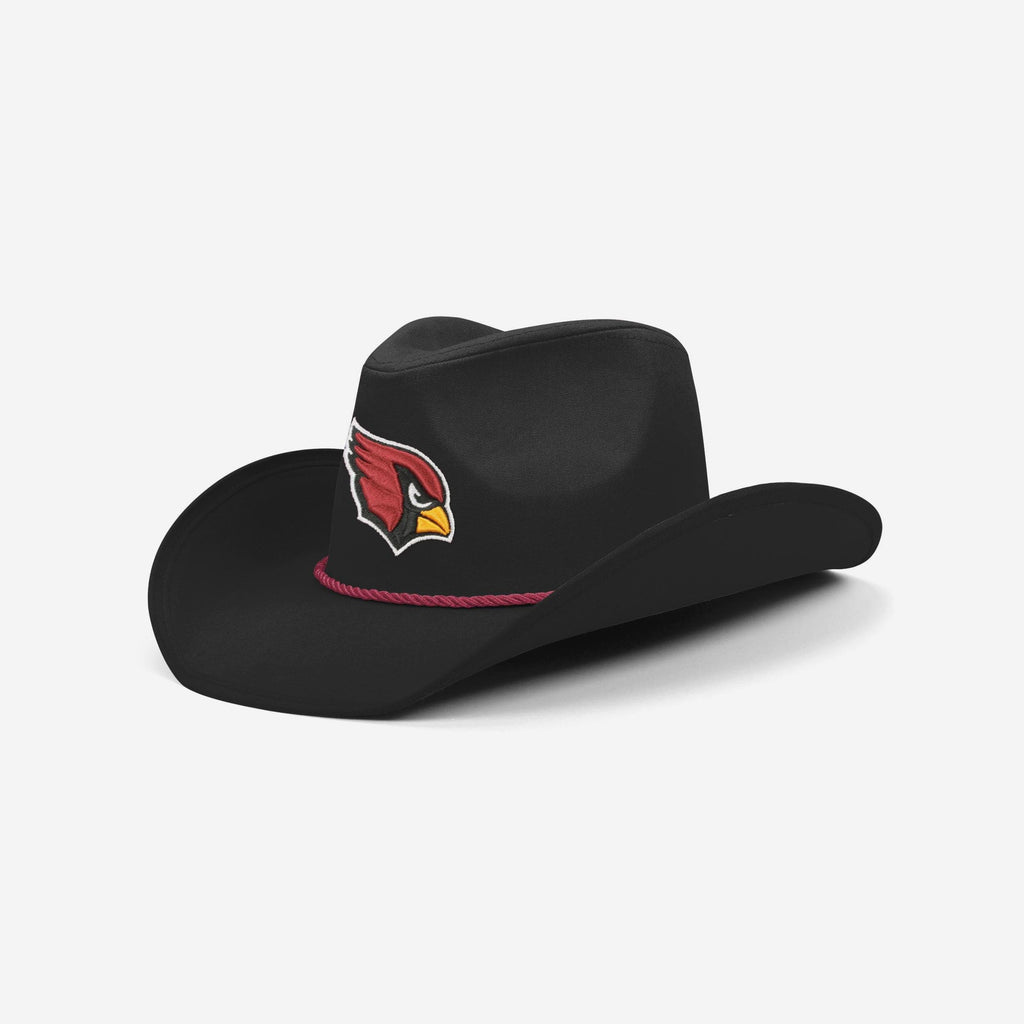 Arizona Cardinals Black Cowboy Hat FOCO - FOCO.com