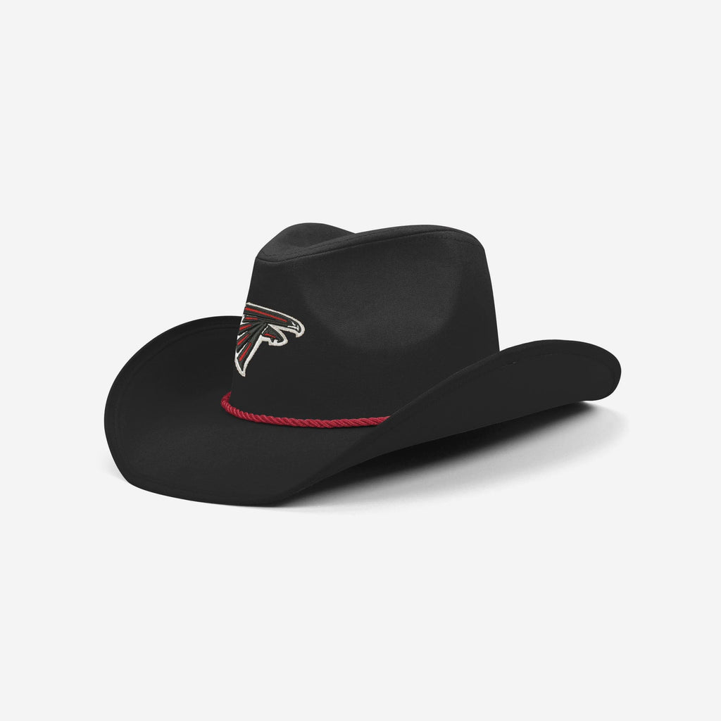 Atlanta Falcons Black Cowboy Hat FOCO - FOCO.com