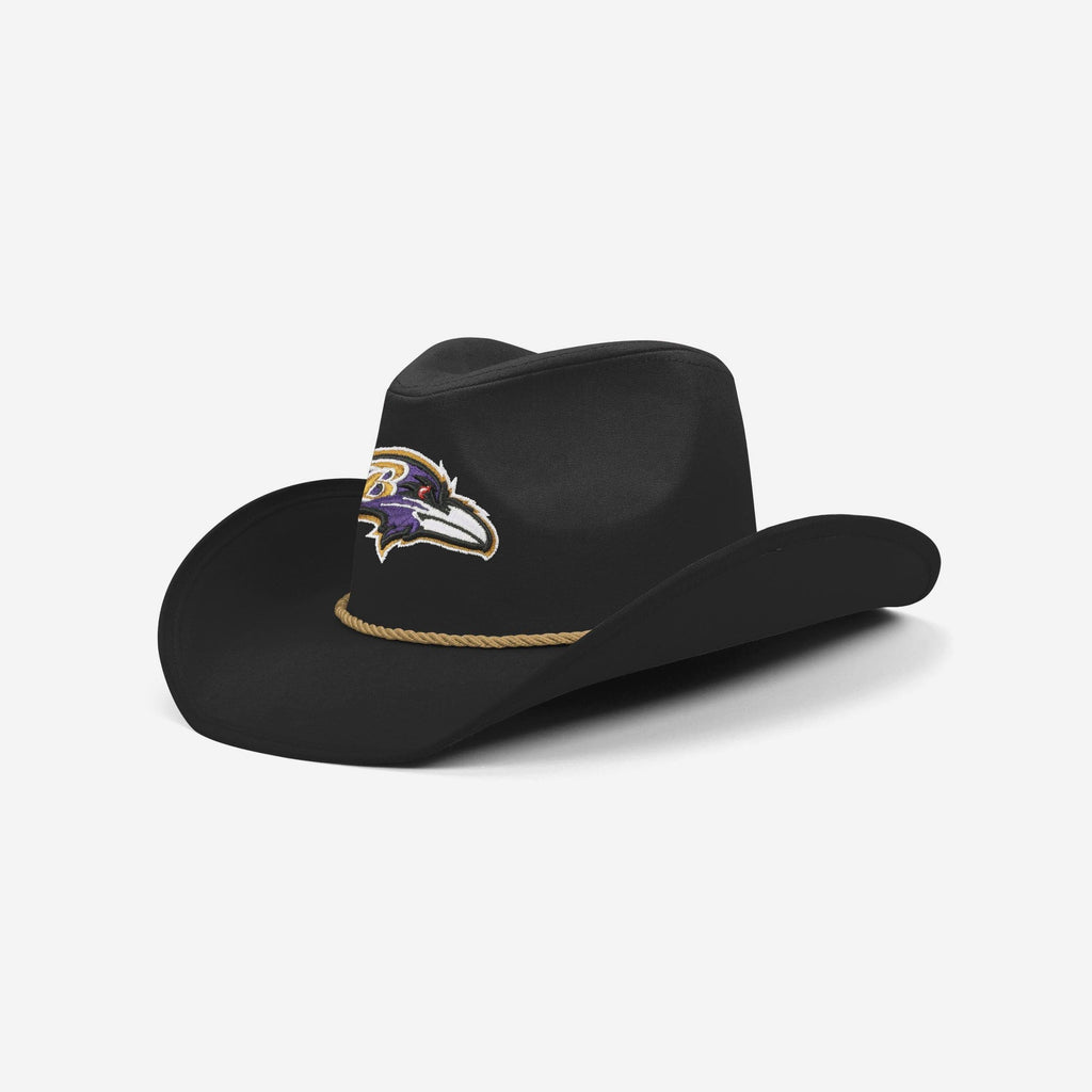 Baltimore Ravens Black Cowboy Hat FOCO - FOCO.com