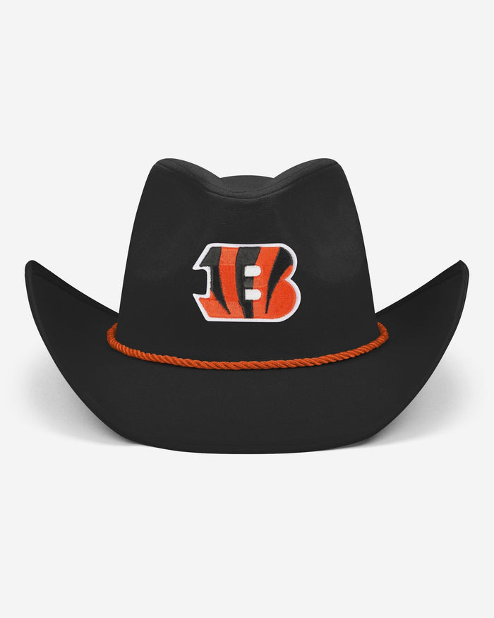 Cincinnati Bengals Black Cowboy Hat FOCO - FOCO.com