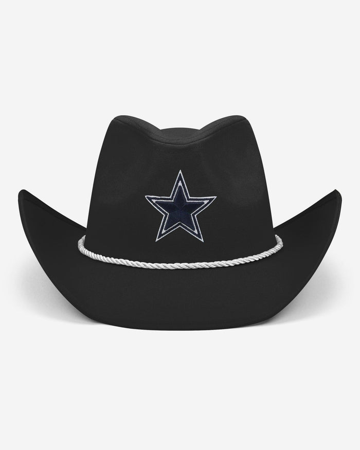 Dallas Cowboys Black Cowboy Hat FOCO - FOCO.com
