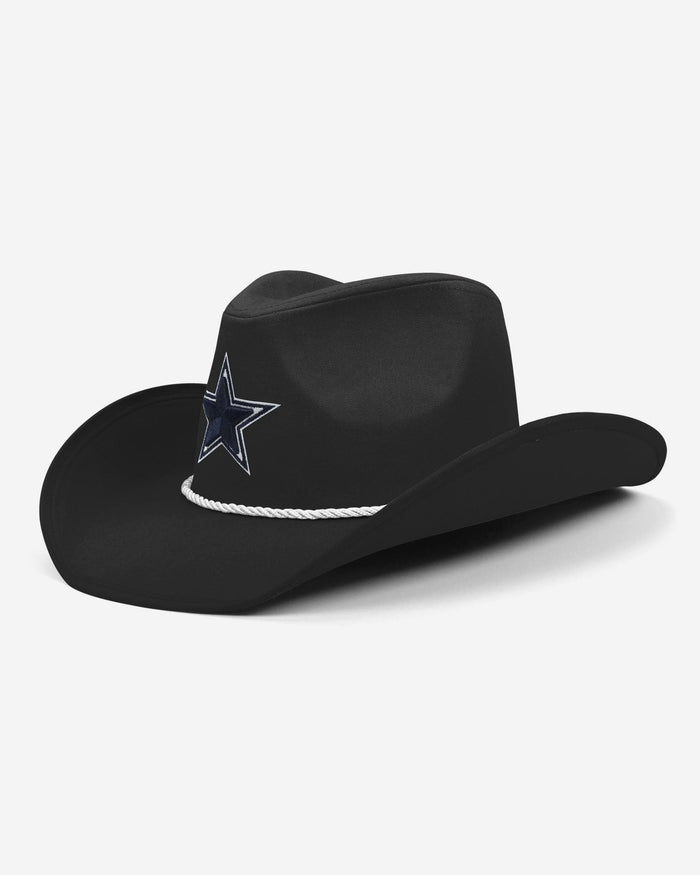 Dallas Cowboys Black Cowboy Hat FOCO - FOCO.com