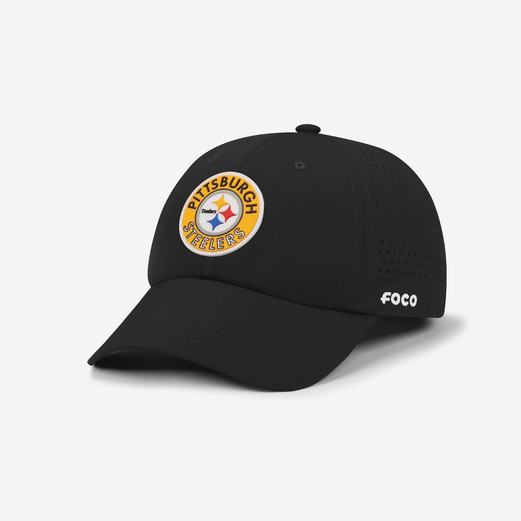 Pittsburgh Steelers Circular Patch Casual Cap FOCO - FOCO.com