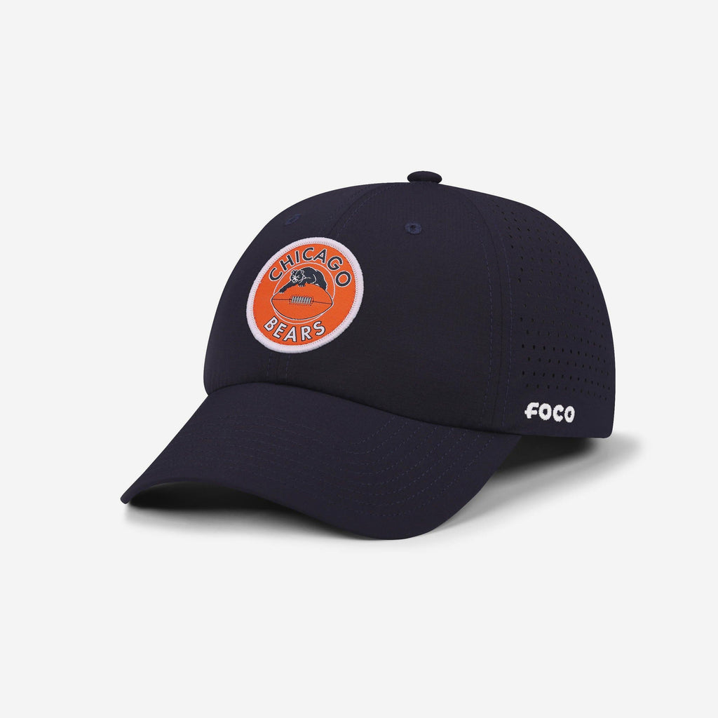 Chicago Bears Retro Circular Patch Casual Cap FOCO - FOCO.com