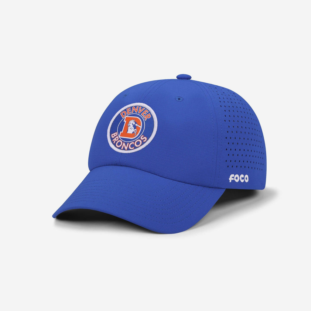 Denver Broncos Retro Circular Patch Casual Cap FOCO - FOCO.com