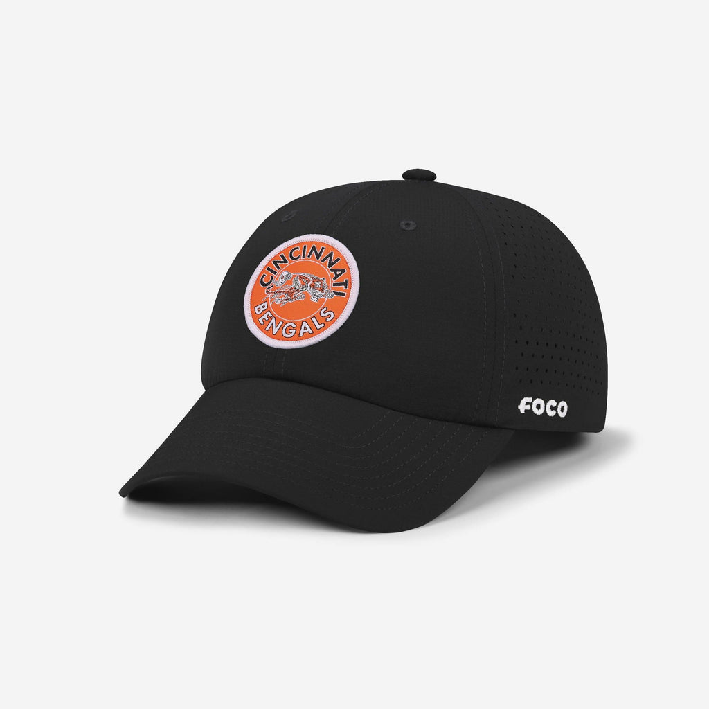 Cincinnati Bengals Retro Circular Patch Casual Cap FOCO - FOCO.com