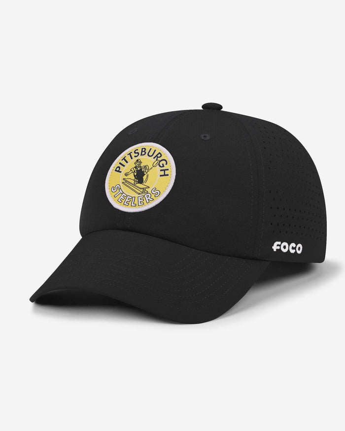 Pittsburgh Steelers Retro Circular Patch Casual Cap FOCO - FOCO.com