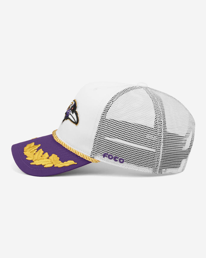 Baltimore Ravens Captains Trucker Cap FOCO - FOCO.com
