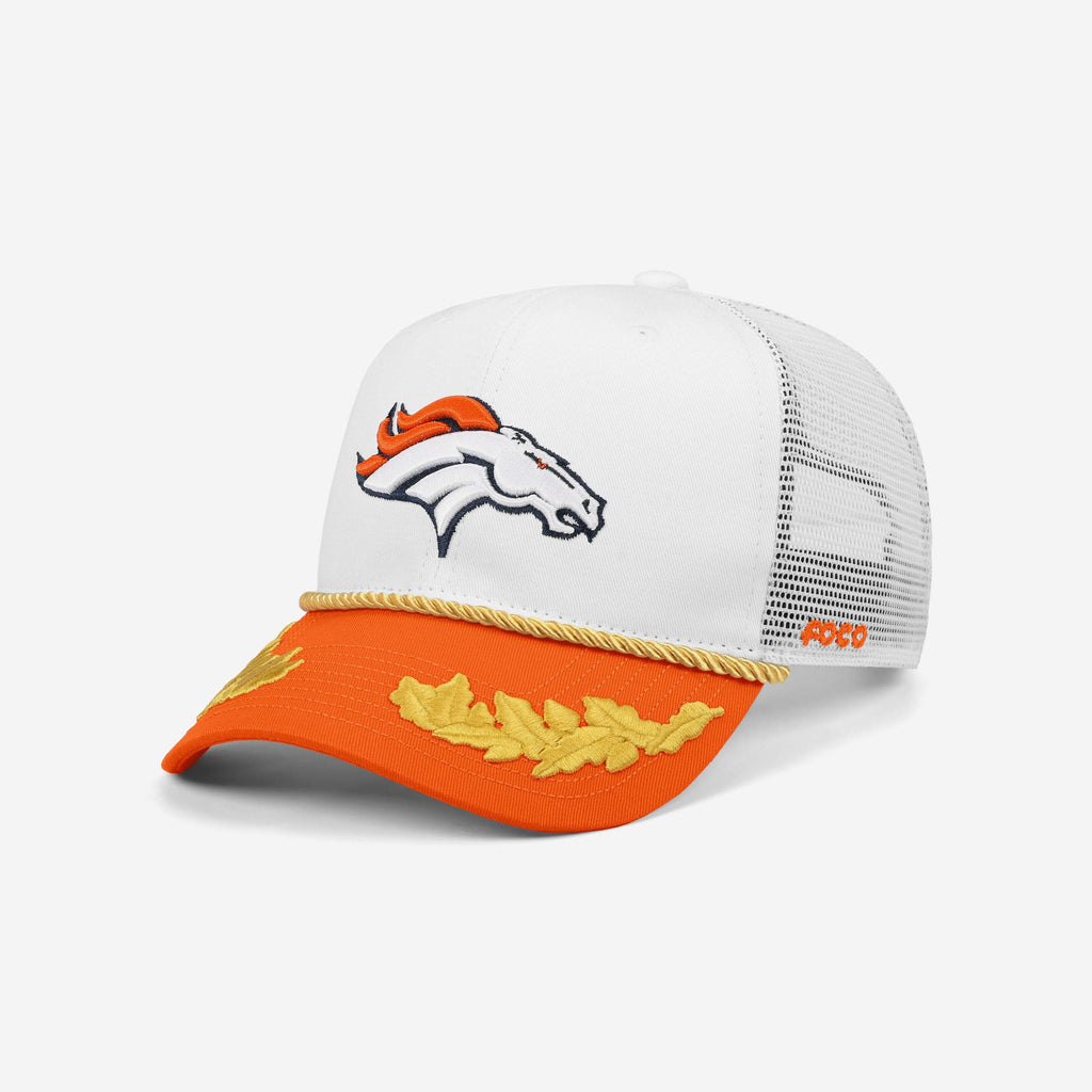 Denver Broncos Captains Trucker Cap FOCO - FOCO.com
