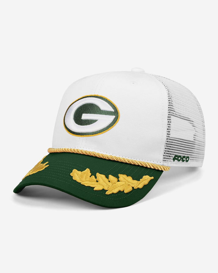 Green Bay Packers Captains Trucker Cap FOCO - FOCO.com