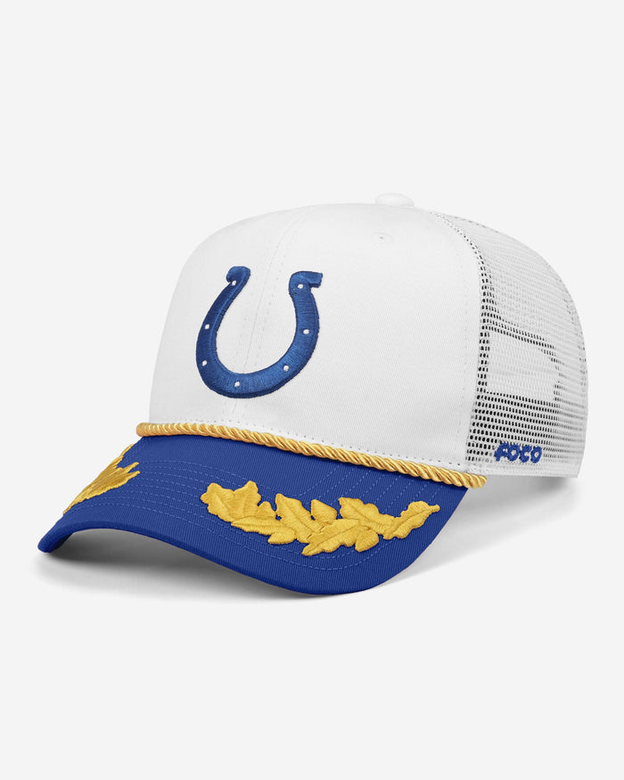Indianapolis Colts Captains Trucker Cap FOCO - FOCO.com