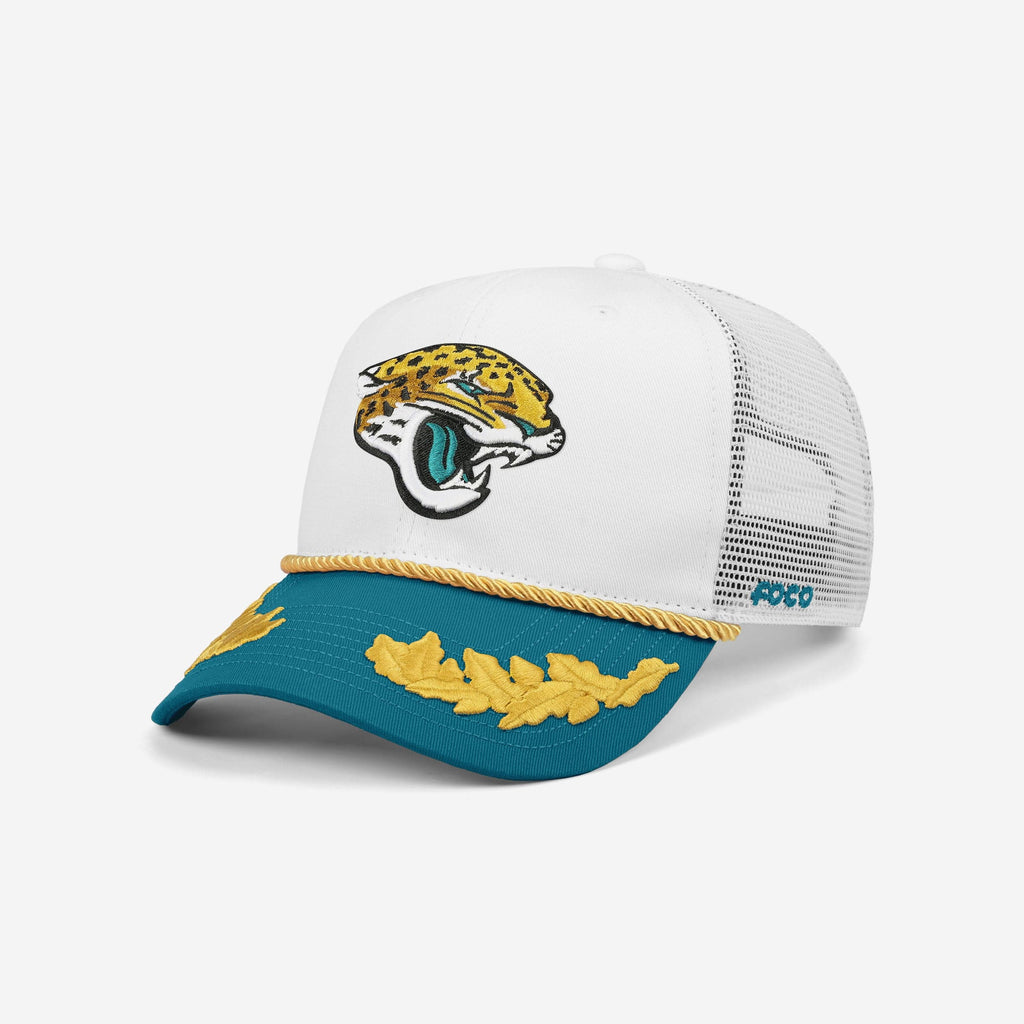 Jacksonville Jaguars Captains Trucker Cap FOCO - FOCO.com