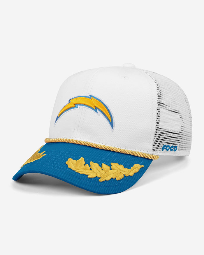Los Angeles Chargers Captains Trucker Cap FOCO - FOCO.com