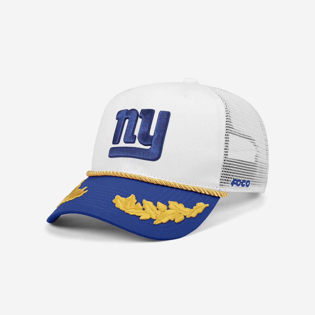 New York Giants Captains Trucker Cap FOCO - FOCO.com