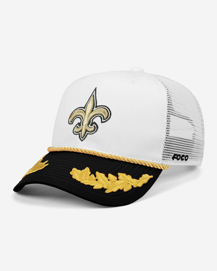 New Orleans Saints Captains Trucker Cap FOCO - FOCO.com