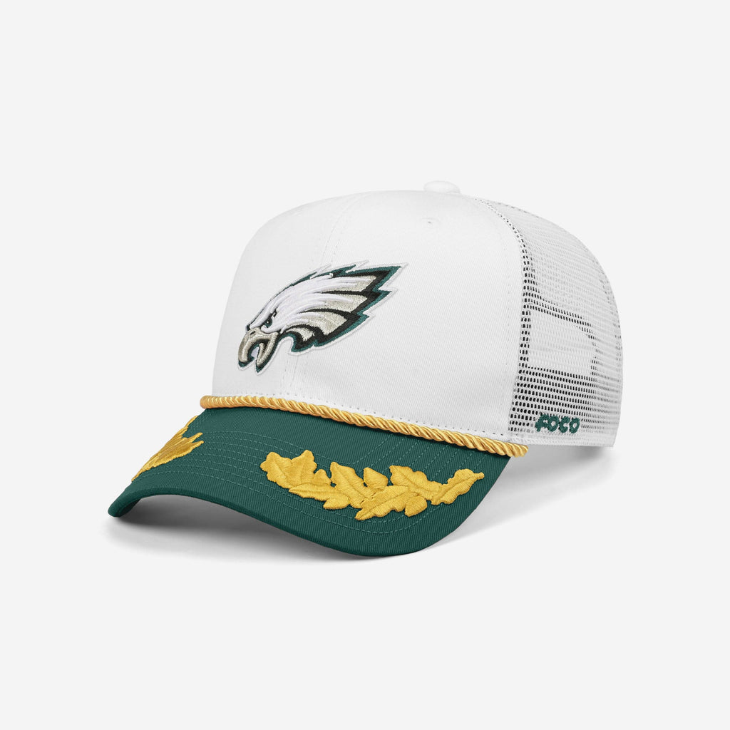 Philadelphia Eagles Captains Trucker Cap FOCO - FOCO.com