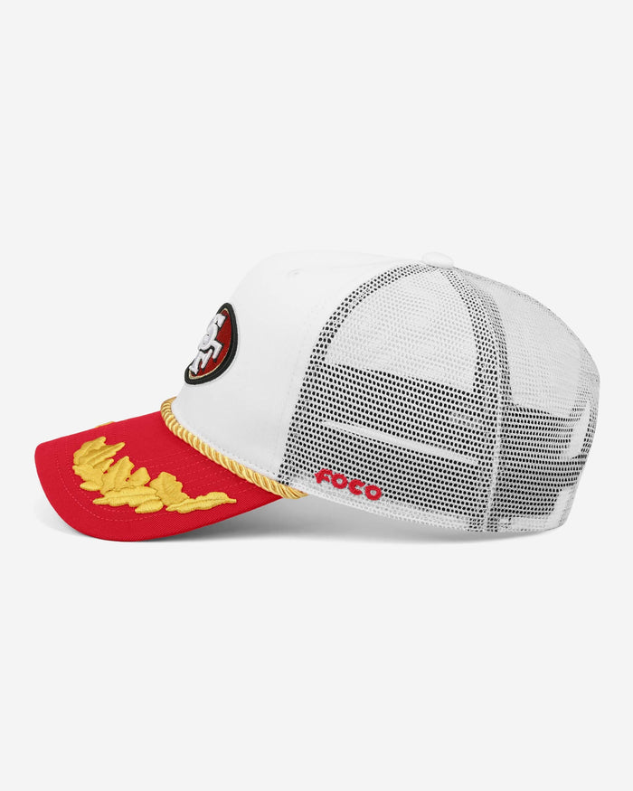 San Francisco 49ers Captains Trucker Cap FOCO - FOCO.com